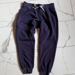 Figs Scrub Joggers - Dark Purple